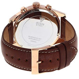 Buy Shop Guess Persuit Chronograph Blue Dial Brown Leather Strap Watch for Men - W0500G1 USA Online