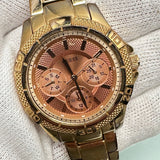 Buy Shop Guess Phantom Mini Rose Gold Dial Rose Gold Steel Strap Watch for Women - W0235L3 USA Online