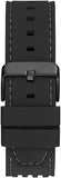 Buy Shop Guess Phoenix Analog Black Dial Black Silicone Strap Watch For Men- GW0499G7 USA Online