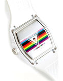 Buy Shop Guess Phoenix Analog White Dial White Silicone Strap Watch for Men - GW0720G1 USA Online