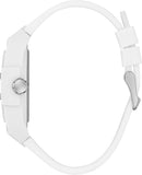 Buy Shop Guess Phoenix Analog White Dial White Silicone Strap Watch for Men - GW0720G1 USA Online