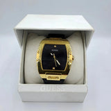 Buy Shop Guess Phoenix Black Dial Black Rubber Strap Watch for Men - GW0386G3 USA Online
