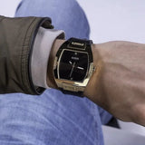 Buy Shop Guess Phoenix Black Dial Black Rubber Strap Watch for Men - GW0386G3 USA Online