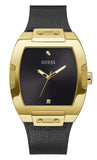 Buy Shop Guess Phoenix Black Dial Black Rubber Strap Watch for Men - GW0386G3 USA Online