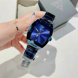 Buy Shop Guess Phoenix Blue Dial Blue Steel Strap Watch for Men - GW0387G4 USA Online