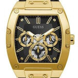 Buy Shop Guess Phoenix Multifunction Black Dial Black Leather Strap Watch for Men - GW0202G1 USA Online