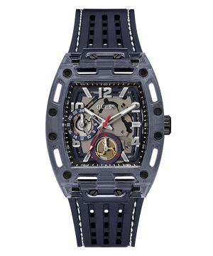 Buy Shop Guess Phoenix Chronograph Black Dial Black Rubber Strap Watch for Men - GW0499G1 USA Online