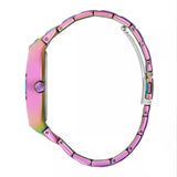 Buy Shop Guess Phoenix Chronograph Crystals Silver Dial Pink Steel Strap Watch For Women - GW0104L4 USA Online