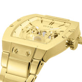 Buy Shop Guess Phoenix Multi Function Gold Dial Gold Steel Strap Watch for Men - GW0456G2 USA Online