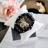 Buy Shop Guess Phoenix Multifunction Black Dial Black Silicone Strap Watch For Men - GW0203G8 USA Online