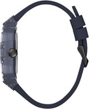 Buy Shop Guess Phoenix Multifunction Black Dial Black Silicone Strap Watch For Men - GW0203G8 USA Online
