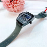 Buy Shop Guess Phoenix Multifunction Black Dial Grey Silicone Strap Watch For Men - GW0203G9 USA Online