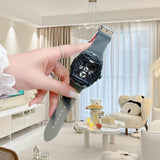 Buy Shop Guess Phoenix Multifunction Black Dial Grey Silicone Strap Watch For Men - GW0203G9 USA Online