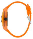 Buy Shop Guess Phoenix Multifunction Black Dial Orange Rubber Strap Watch For Men - GW0203G10 USA Online