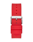 Buy Shop Guess Phoenix Multifunction Black Dial Red Rubber Strap Watch for Men - GW0203G4 USA Online