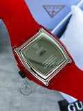 Buy Shop Guess Phoenix Multifunction Black Dial Red Rubber Strap Watch for Men - GW0203G5 USA Online