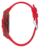 Buy Shop Guess Phoenix Multifunction Black Dial Red Rubber Strap Watch for Men - GW0203G5 USA Online