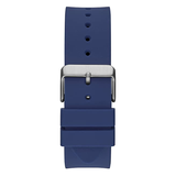 Buy Shop Guess Phoenix Multifunction Blue Dial Blue Rubber Strap Watch for Men - GW0203G7 USA Online