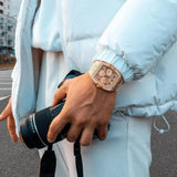 Buy Shop Guess Phoenix Multifunction Crystals Gold Dial Gold Steel Strap Watch For Men - GW0094G2 USA Online