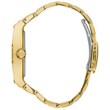 Buy Shop Guess Phoenix Multifunction Crystals Gold Dial Gold Steel Strap Watch For Men - GW0094G2 USA Online