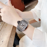 Buy Shop Guess Phoenix Multifunction Silver Dial Black Silicone Strap Watch For Men - GW0048G1 USA Online