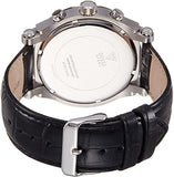 Buy Shop Guess Pinnacle Chronograph Quartz Blue Dial Black Leather Strap Watch For Men - W0673G4 USA Online