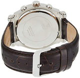 Buy Shop Guess Pinnacle Chronograph Quartz Blue Dial Brown Leather Strap Watch For Men - W0673G1 USA Online