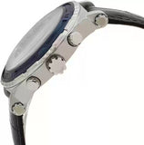 Buy Shop Guess Pinnacle Chronograph Quartz Blue Dial Brown Leather Strap Watch For Men - W0673G1 USA Online