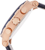 Buy Shop Guess Pinnacle Chronograph White Dial Blue Leather Strap Watch For Men - W0673G6 USA Online