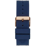 Buy Shop Guess Poseidon Blue Dial Blue Rubber Strap Watch for Men - GW0057G2 USA Online