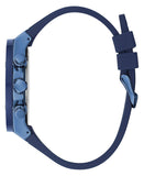 Buy Shop Guess Poseidon Blue Dial Blue Rubber Strap Watch for Men - GW0057G3 USA Online