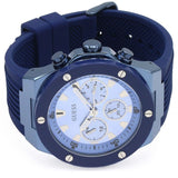 Buy Shop Guess Poseidon Blue Dial Blue Rubber Strap Watch for Men - GW0057G3 USA Online