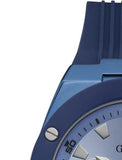 Buy Shop Guess Poseidon Blue Dial Blue Rubber Strap Watch for Men - GW0057G3 USA Online