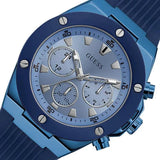 Buy Shop Guess Poseidon Blue Dial Blue Rubber Strap Watch for Men - GW0057G3 USA Online