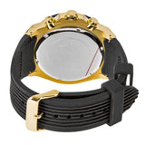 Buy Shop Guess Poseidon Chronograph Black Dial Black Rubber Strap Watch for Men - GW0057G1 USA Online