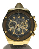Buy Shop Guess Poseidon Chronograph Black Dial Black Silicone Strap Watch For Men - GW0425G1 USA Online