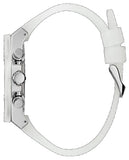 Buy Shop Guess Poseidon Chronograph Rainbow Dial White Silicone Strap Watch For Men - GW0425G4 USA Online