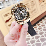 Buy Shop Guess Prodigy Black Dial Black Silicone Strap Watch For Men - GW0569G2 USA Online