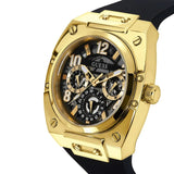 Buy Shop Guess Prodigy Black Dial Black Silicone Strap Watch For Men - GW0569G2 USA Online
