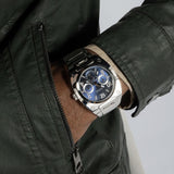 Buy Shop Guess Prodigy Chronograph Blue Dial Silver Steel Strap Watch For Men - GW0624G1 USA Online