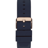 Buy Shop Guess Prodigy Multifunction Navy Blue Dial Blue Silicone Strap Watch For Men - GW0569G3 USA Online