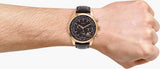 Buy Shop Guess Pursuit Chronograph Brown Dial Brown Leather Strap Watch for Men - W0500G3 USA Online