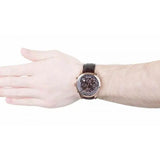 Buy Shop Guess Pursuit Chronograph Brown Dial Brown Leather Strap Watch for Men - W0500G3 USA Online