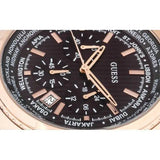 Buy Shop Guess Pursuit Chronograph Brown Dial Brown Leather Strap Watch for Men - W0500G3 USA Online