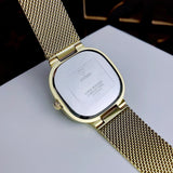 Buy Shop Guess Quartz Green Dial Gold Mesh Strap Watch For Women - GW0354L5 USA Online