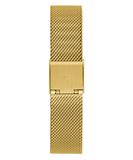 Buy Shop Guess Quartz Red Dial Gold Mesh Strap Watch For Women - GW0354L4 USA Online