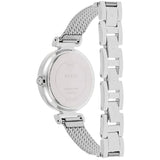 Buy Shop Guess Quartz Silver Dial Silver Mesh Bracelet Watch For Women - W1152L1 USA Online