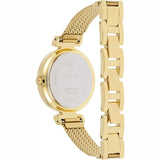 Buy Shop Guess Quartz White Dial Gold Steel Strap Watch For Women - W1152L2 USA Online