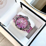 Buy Shop Guess Queen Multicolor Dial Multicolor Steel Strap Watch For Women - GW0464L4 USA Online
