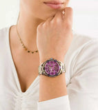 Buy Shop Guess Queen Multicolor Dial Multicolor Steel Strap Watch For Women - GW0464L4 USA Online